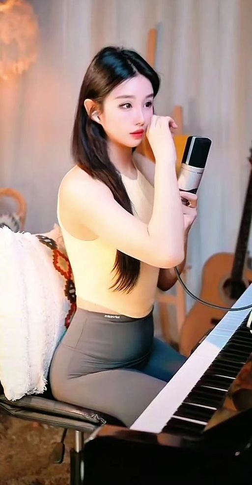抖音弹钢琴的女主播有哪些