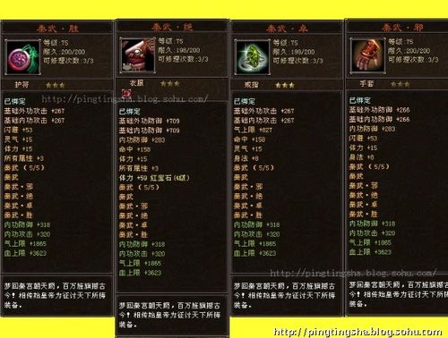 天龙八部套装介绍缩略图