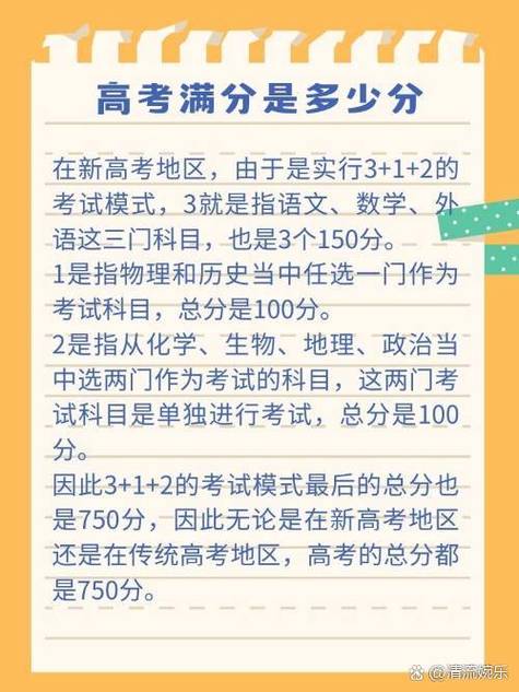 高考满分多少