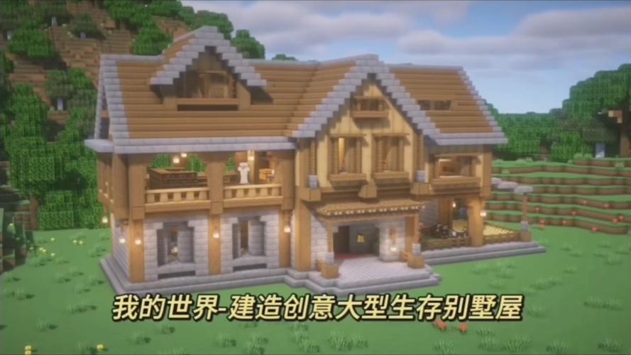 我的世界生存房屋建造豪华小屋