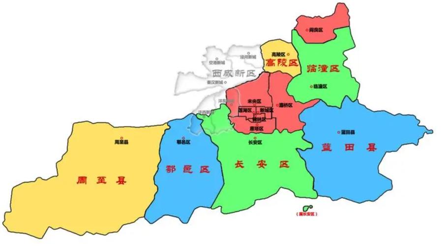 最新西安市地图全图
