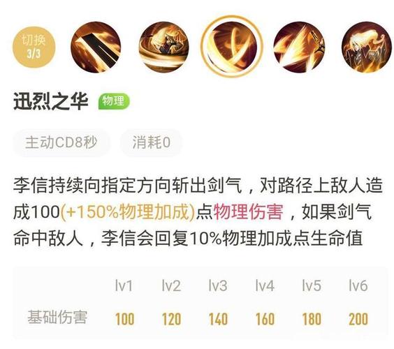 李信十个必学技巧