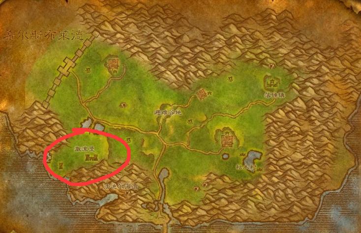魔兽激流堡王国地图