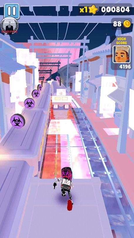 地铁跑酷az高层版