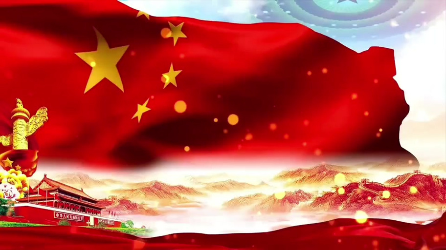 爱国视频素材