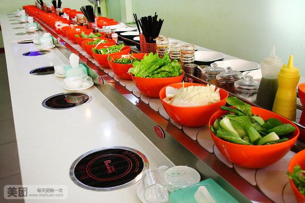 自助火锅样品齐全的店