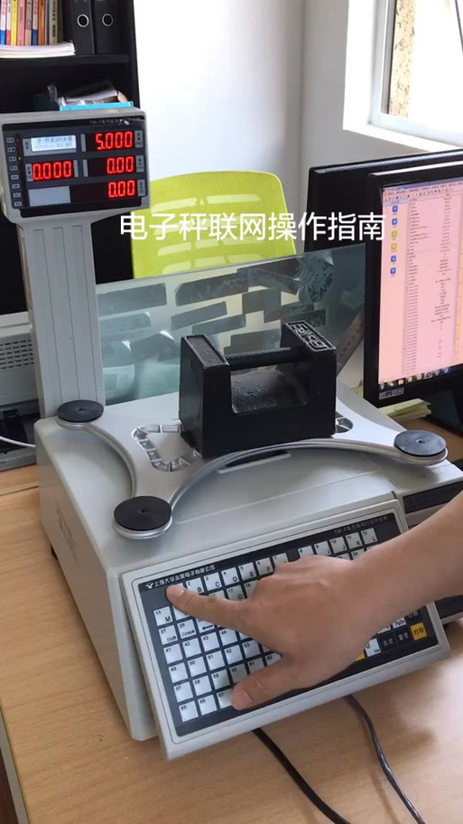 大华电子秤标签设置教程图标