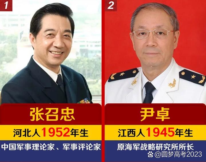 军事评论专家名单