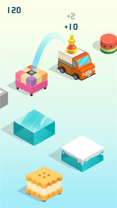 跳跳跳方块赚钱app游戏截图