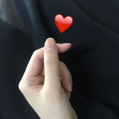 情侣比心表情包
