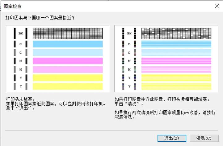 打印机喷嘴检查发生错误什么意思