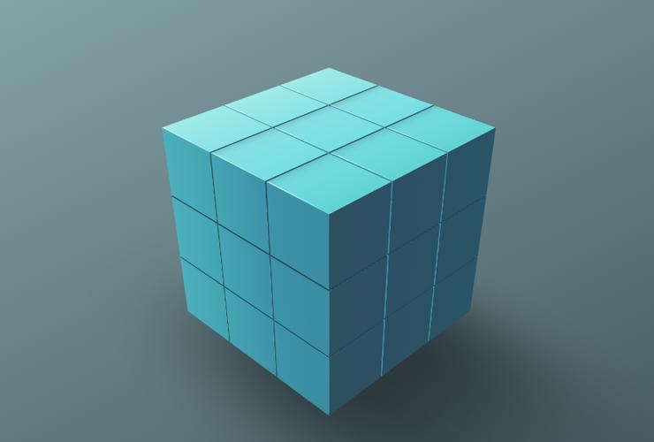 3d正方体