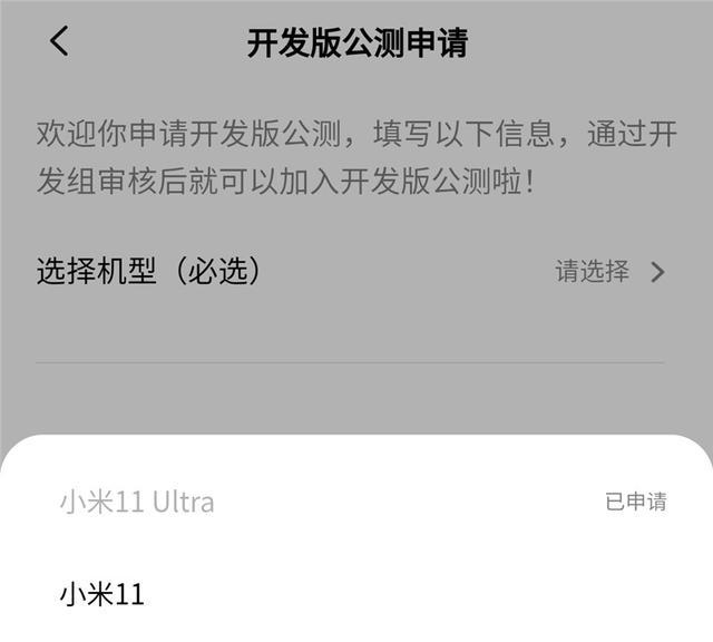 小米开发版公测更新频率