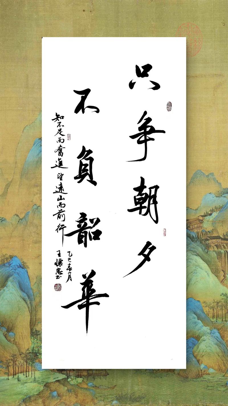 只争朝夕不负韶华出处