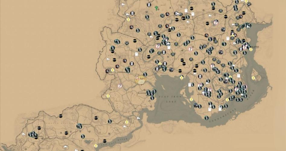 荒野大镖客2全景地图任务