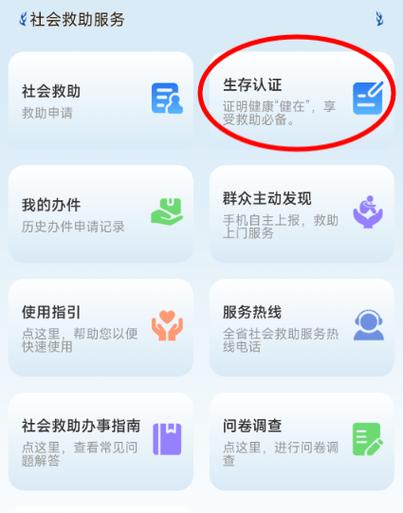 广西民政生存认证(新)