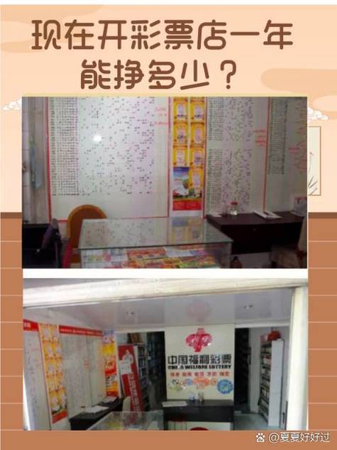 现在开彩票店还有利润吗