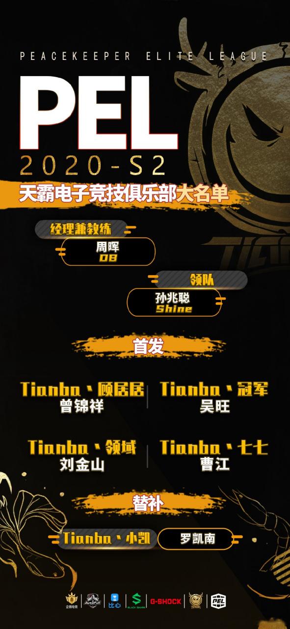 和平精英tianba战队