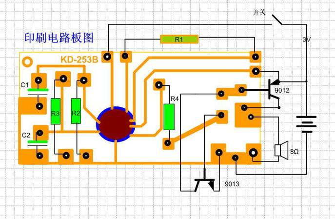 门铃电路制作