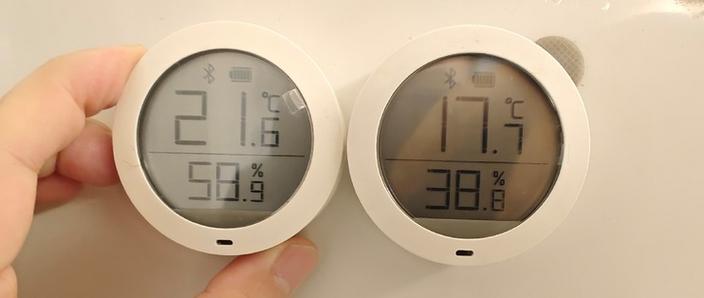 米家蓝牙温湿度计不显示