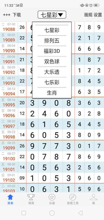 够力七星彩排列五旧版本