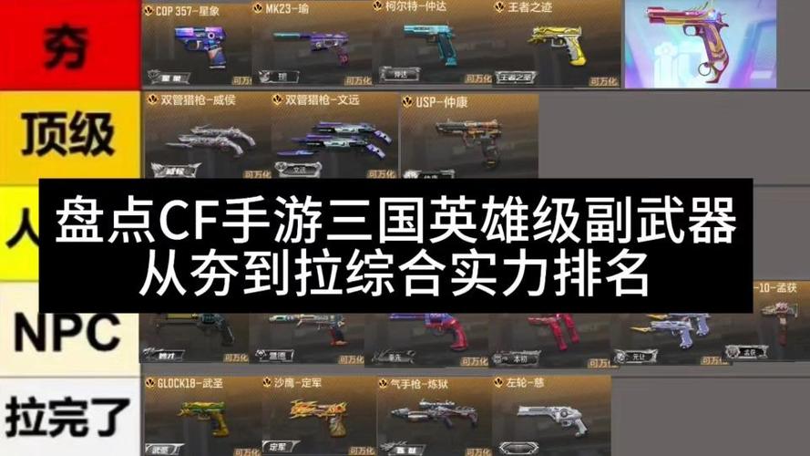 cf手游最强副武器