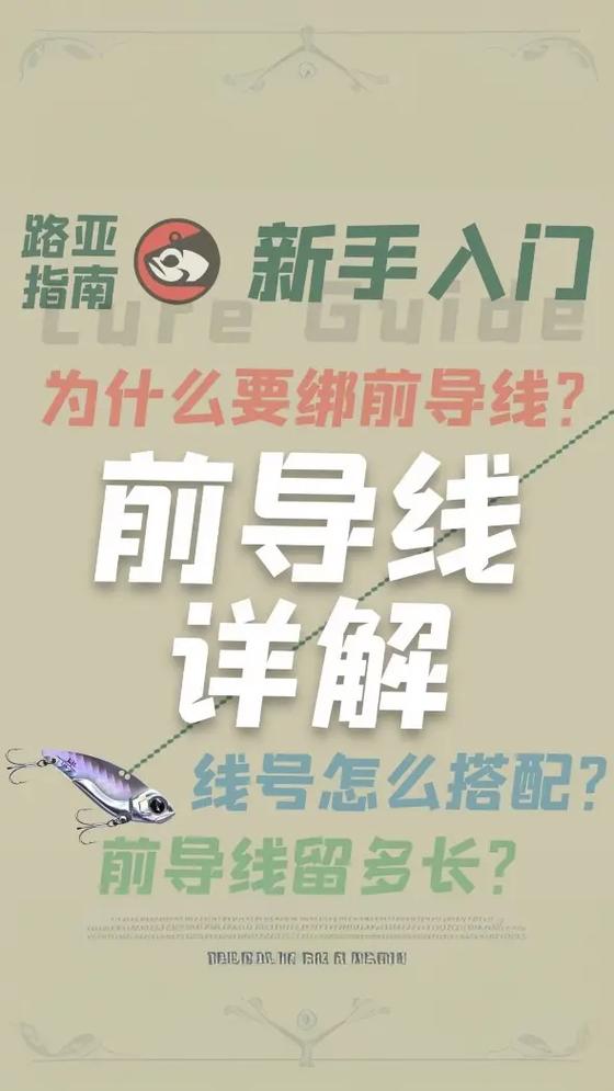 路亚竿需要前导线吗?