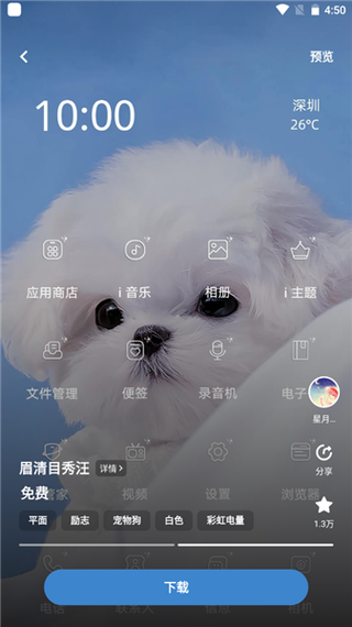 下载旧版主题软件安装截图