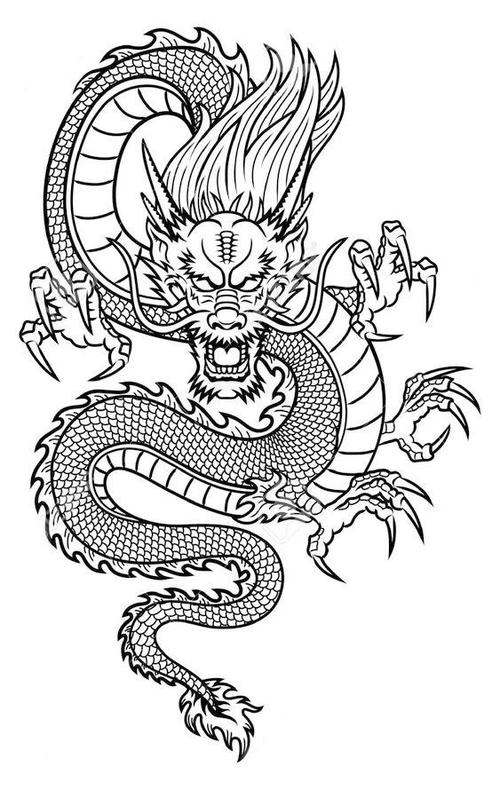 最简单的龙纹怎么画