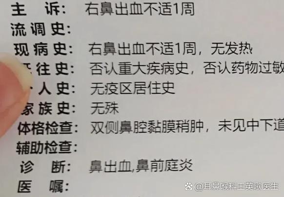 最近两天流鼻血怎么回事截图