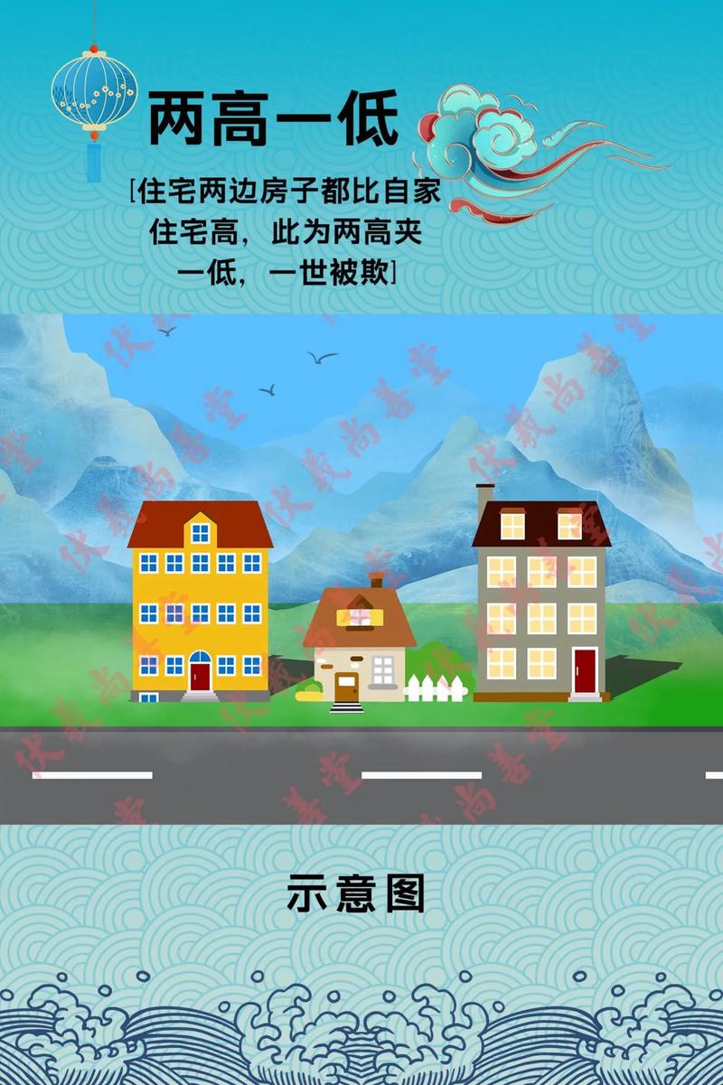 邻居两边房子高自家低怎么破解呢