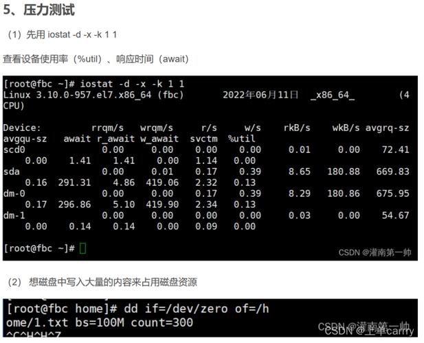 iostat命令详解参数