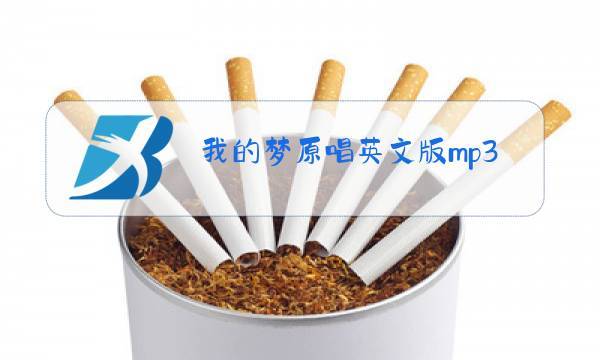 我的梦英文版原唱截图