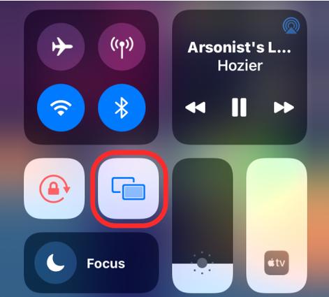苹果怎么退出airplay