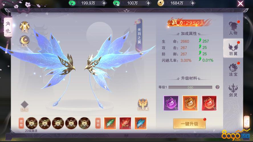 羽翼升级