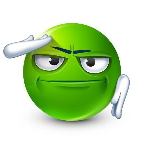 绿色正方形的 emoji 表情