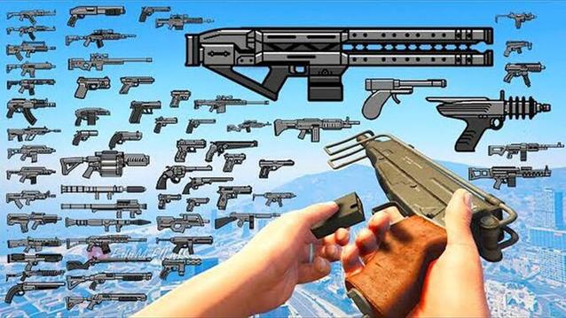 gta5突然多了许多武器