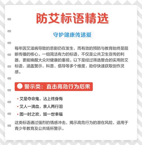 幽默防艾主题标语