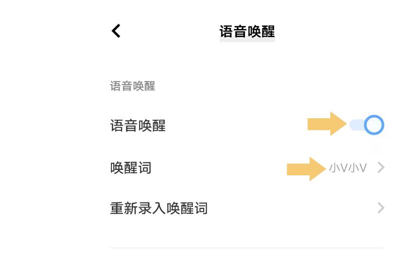 小v小v语音唤醒