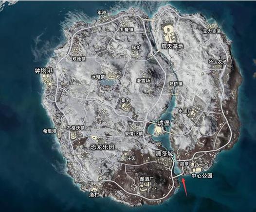和平精英雪地