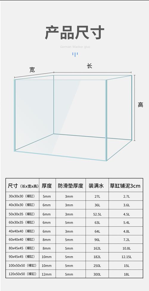 鱼缸玻璃尺寸计算器在线使用