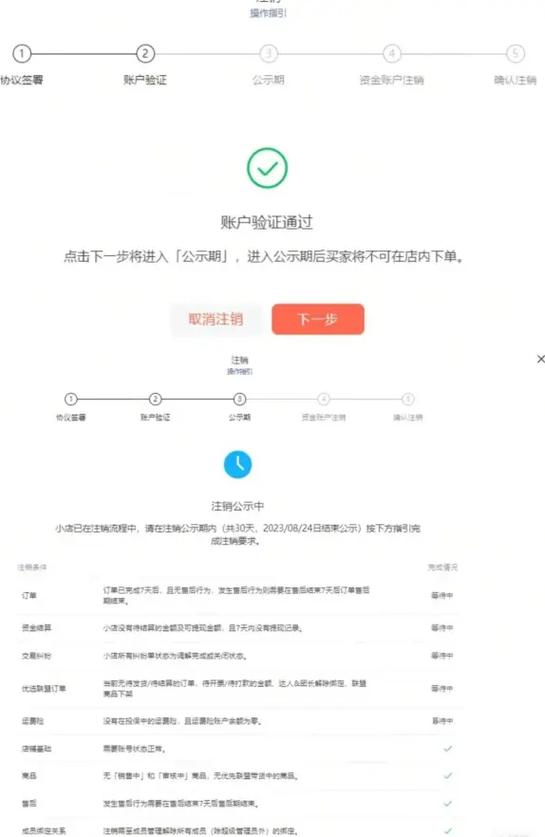 注销抖音小店步骤图标