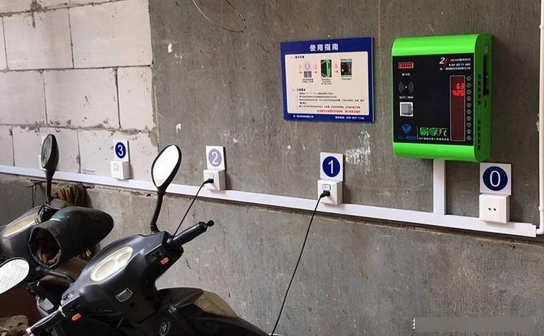 小区电瓶车扫码充电游戏截图