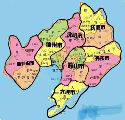 辽宁地图全图大图