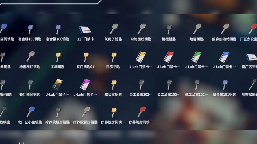 逃离塔科夫钥匙刷新点
