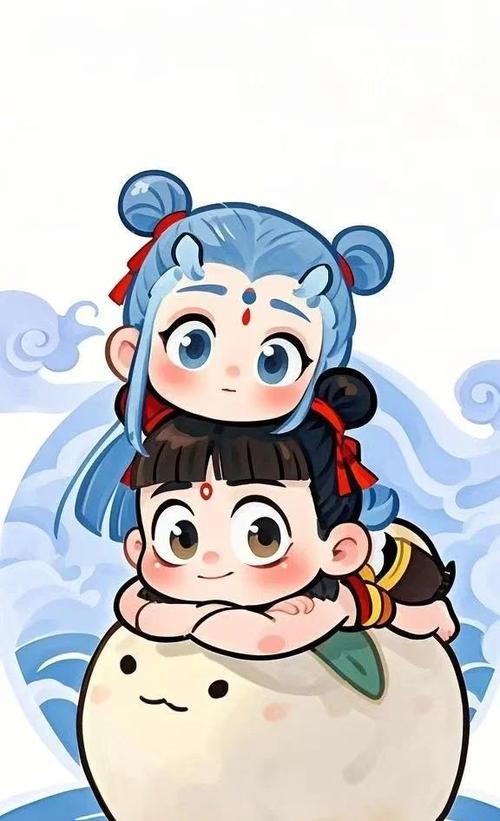 一半哪吒一半敖丙的壁纸