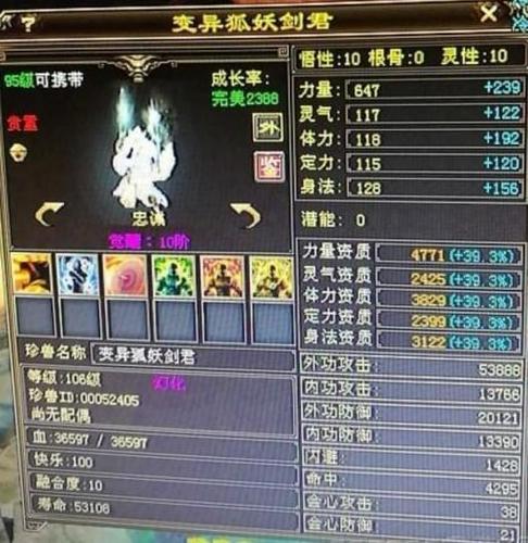 天龙三十内功4000宝宝做附体