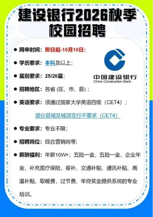 2026招聘信息最新招聘