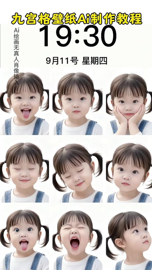 ai九宫格缩略图