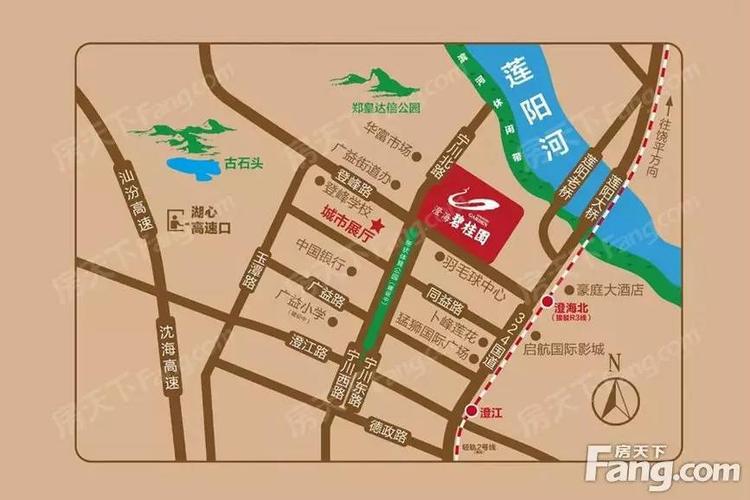 广东汕头澄海碧桂园地图